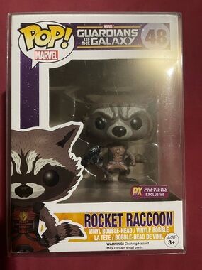 Funko Pop! Rocket Raccoon Vinyl Figure (Guardians of the Galaxy)